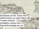 The red square on this 1767 map of St. Croix marks where Danes believed the Maroon settlement was. Paul Kuffner/Royal Danish Library